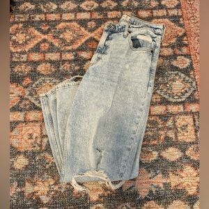Abercrombie and Fitch High Rise Mom Jeans